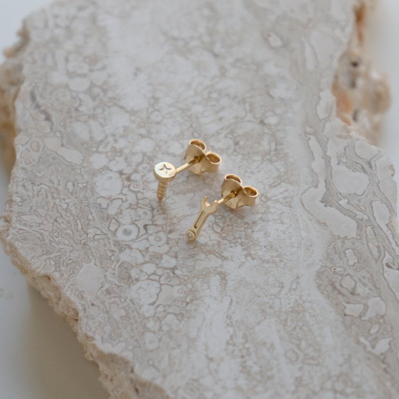 Nail & Stud Earrings