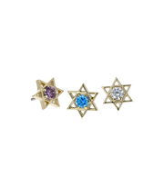 Star of David Threadless Pin