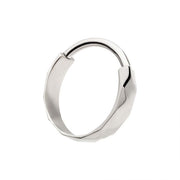 Diamond Cut Pattern Titanium Clicker
