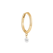 Sélie Drop Diamond Huggie