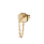 Chain Wrap Stud Earring