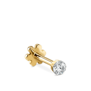 Invisible Set Diamond Threaded Stud
